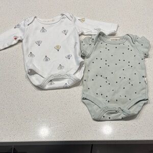 Rabbit + Bear 2 piece bundle, 0-3 months